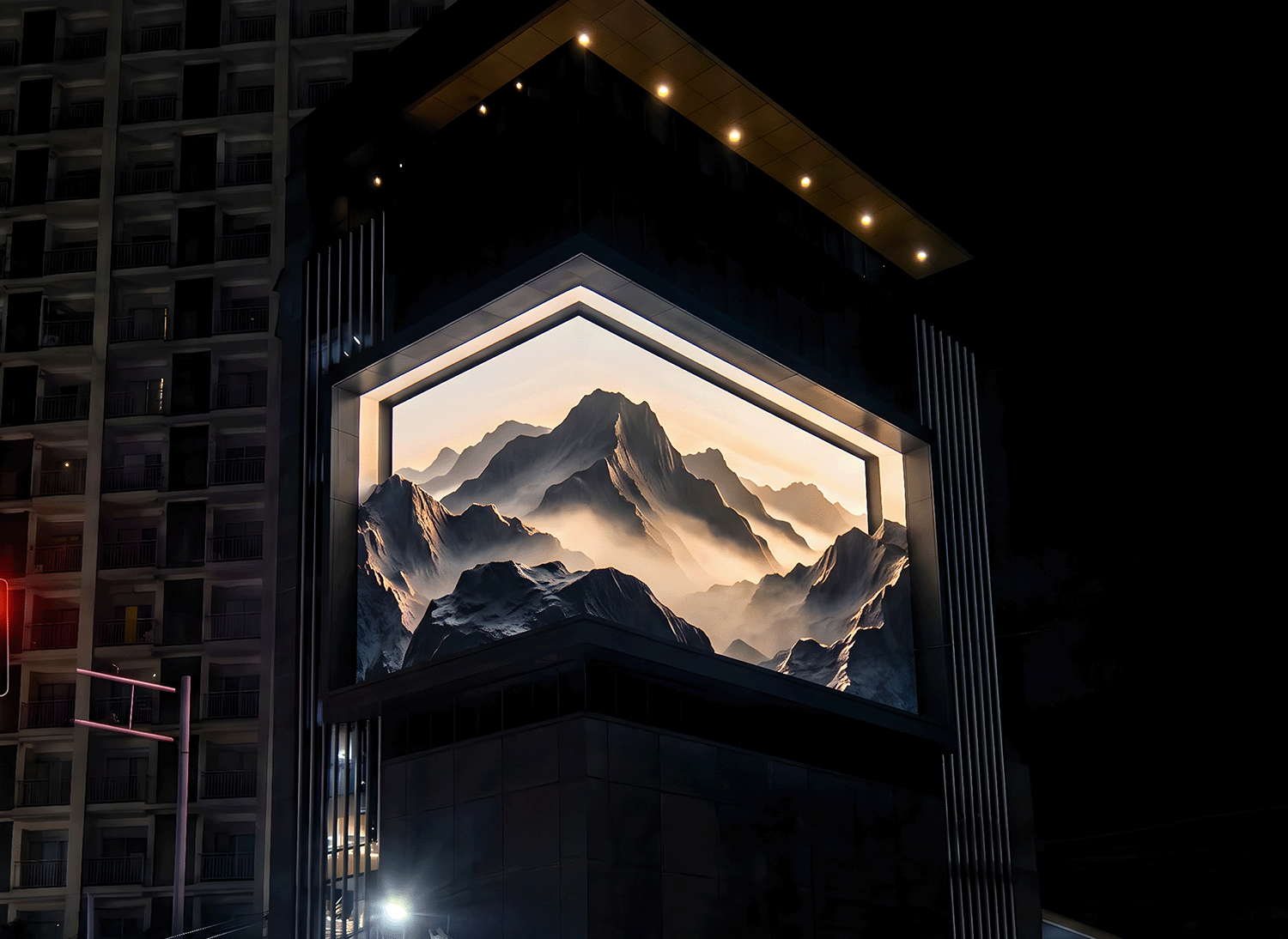 Arianzo 3D LED media facade Cebu